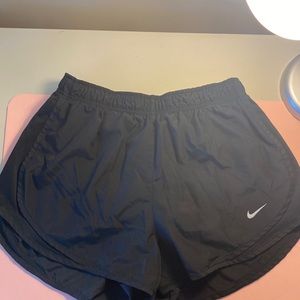 Black Nike tempo shorts. Size medium